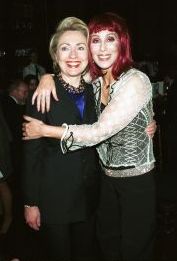 Hilary Clinton and Cher 2000, NY 7.jpg